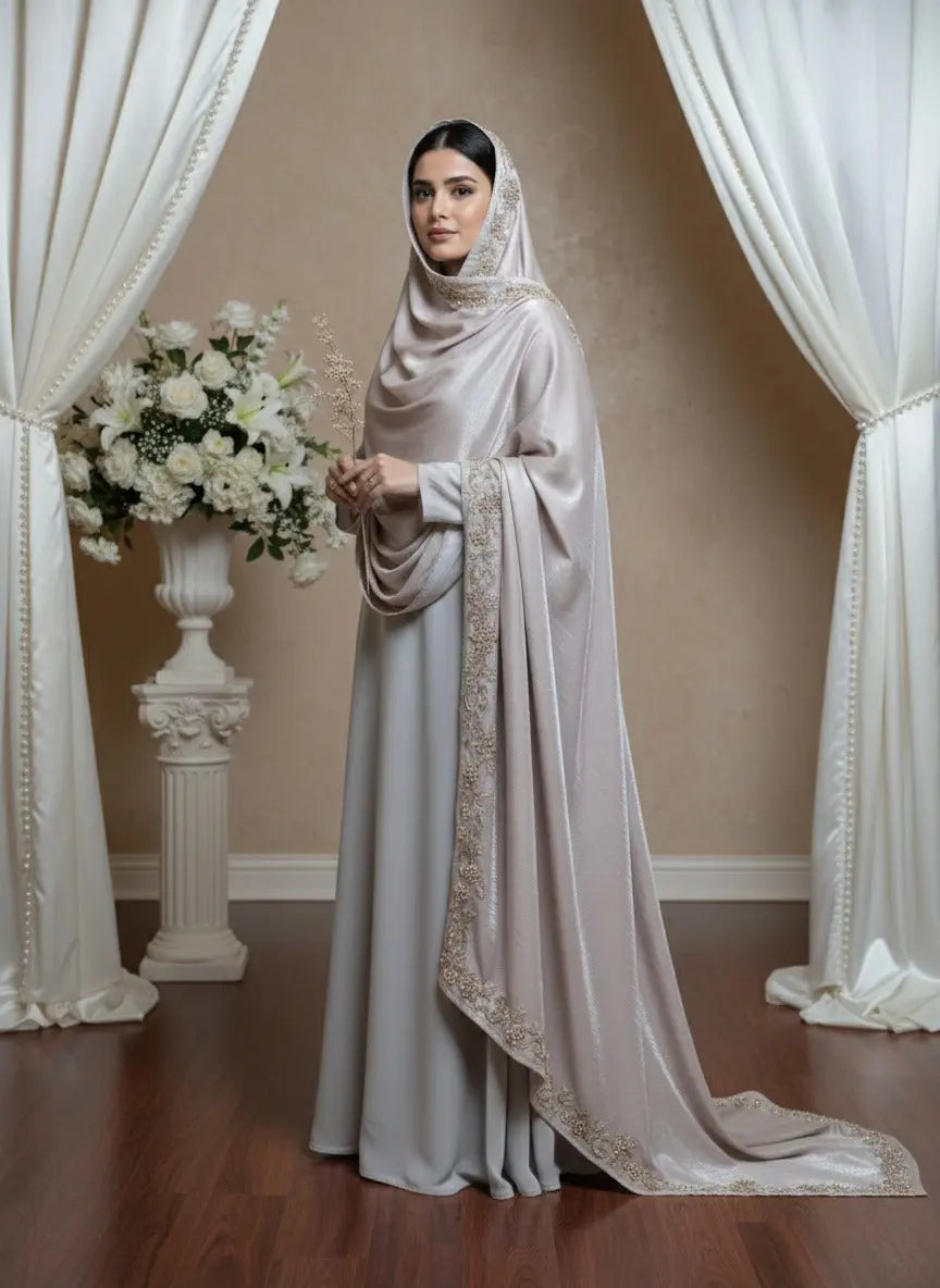 Modest Bridal Veil Collection | Beautiful & Premium Veils for Nikah Brides