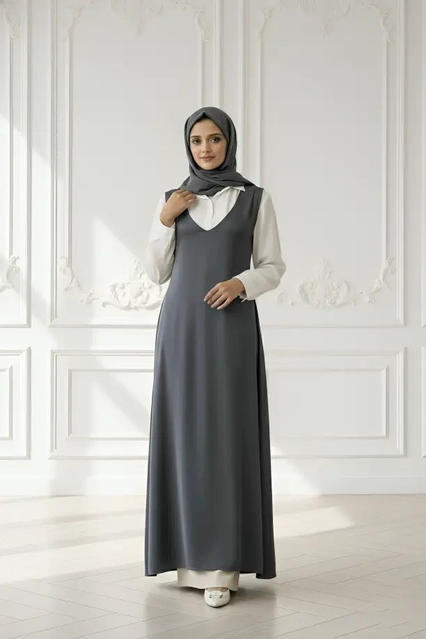 Ezabella Grey Maxi Al Armani's