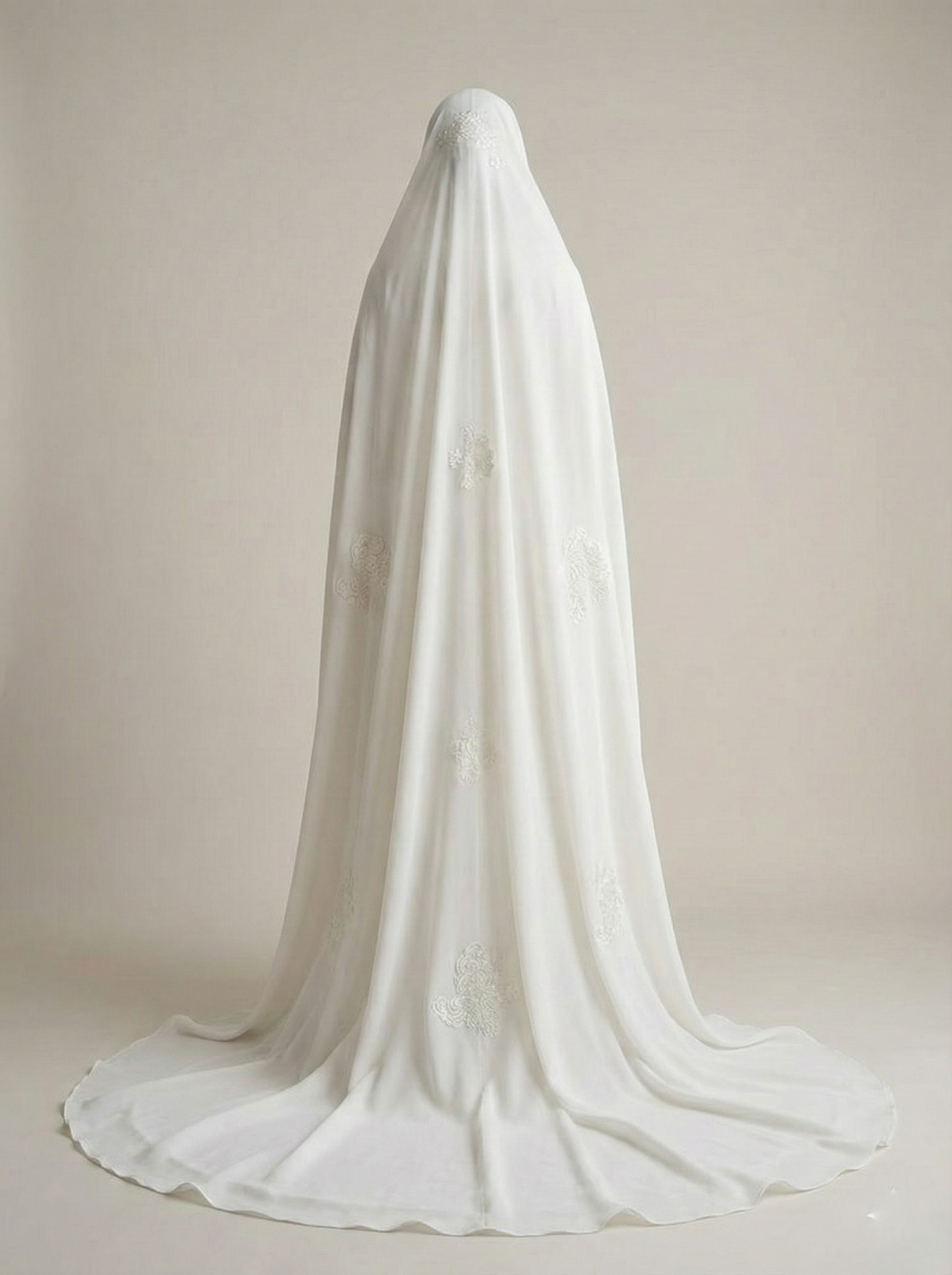 Misbah bridal veil Al Armani's