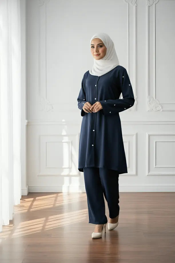 Sweethearts blue cord set Al Armani's