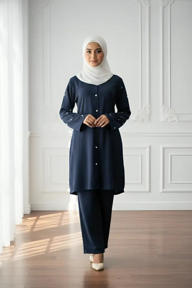 Sweethearts blue cord set Al Armani's