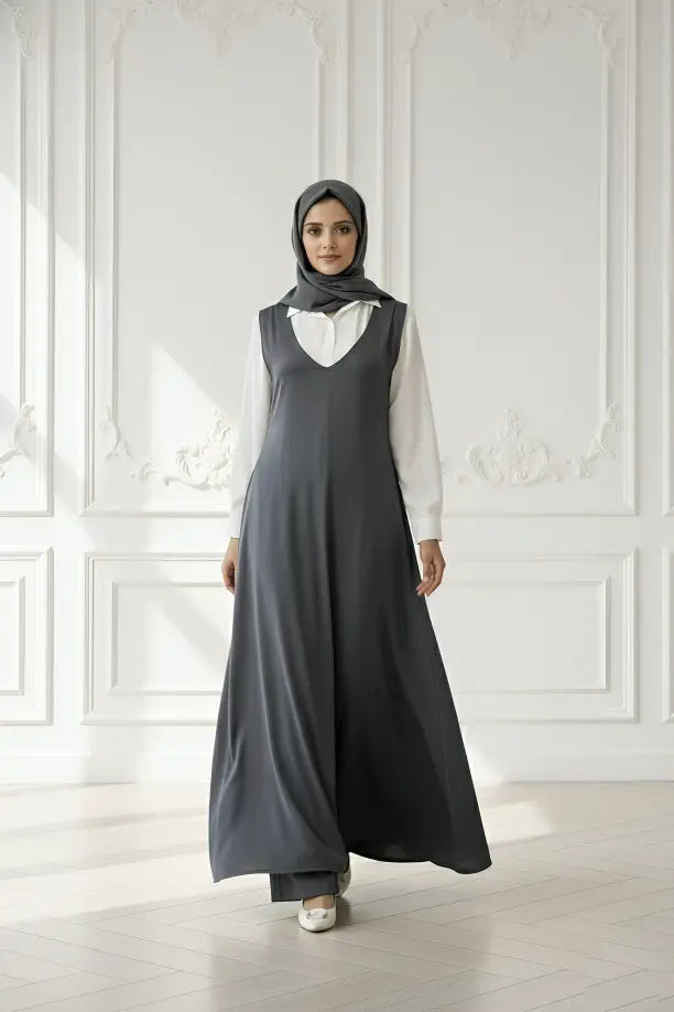 Ezabella Grey Maxi Al Armani's